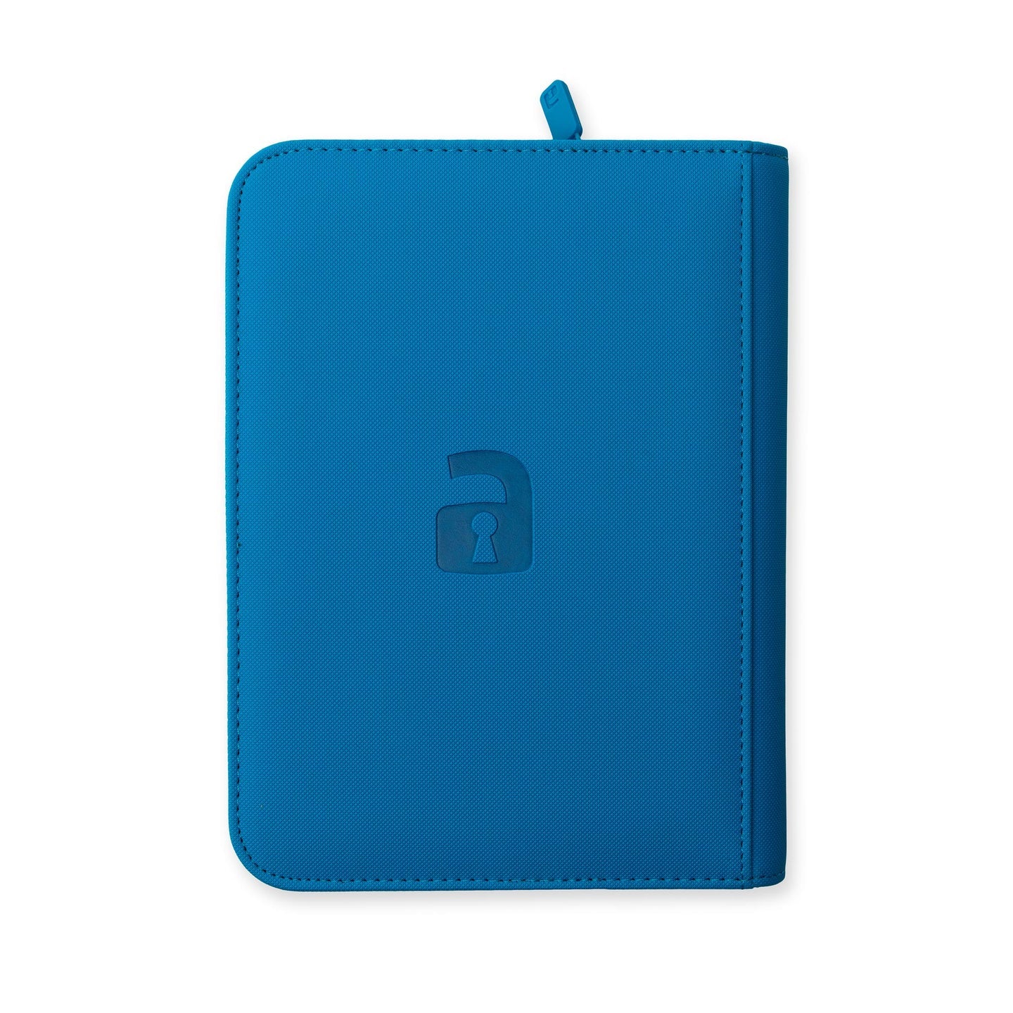Custom Made Vault X 4 Pocket Neon Blue Zip Binder / Folder for TCG collection – Riolu