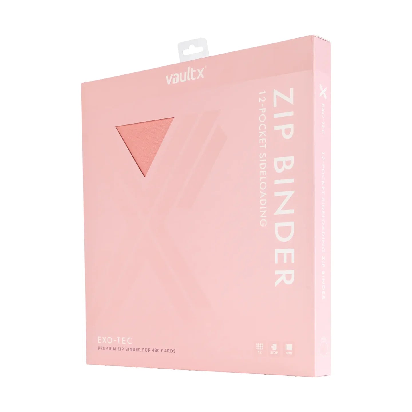 Custom Made Vault X 12 Pocket Pink Zip Binder / Folder for TCG collection – Paldean Fates Bubble Mew Edition