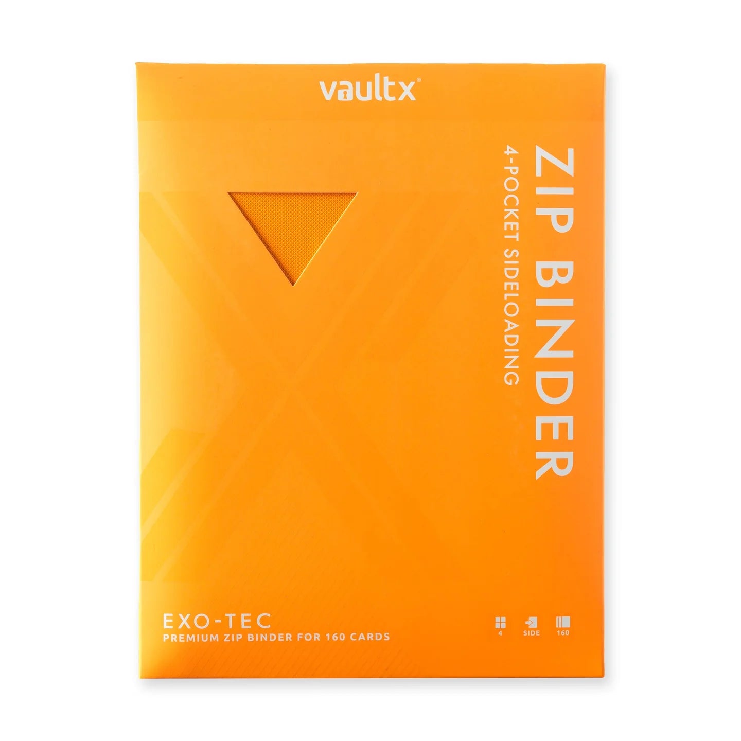 Custom Made Vault X 4 Pocket Neon Orange Zip Binder / Folder for TCG collection – Trick or Trade Halloween Togepi Edition