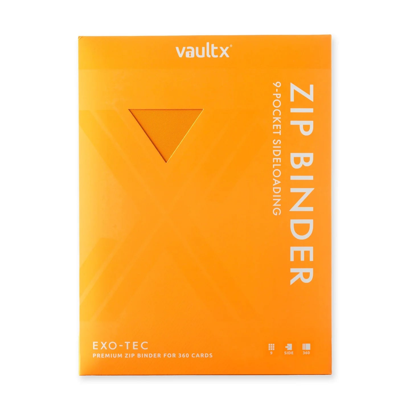 Custom Made Vault X 9 Pocket Neon Orange Zip Binder / Folder for TCG collection – Dragonite