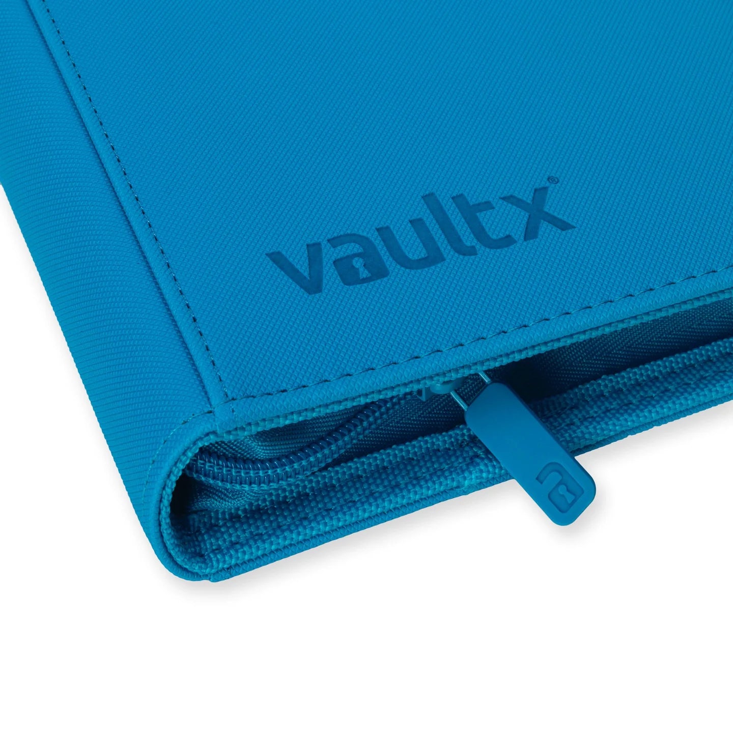 Custom Made Vault X 4 Pocket Neon Blue Zip Binder / Folder for TCG collection – Riolu