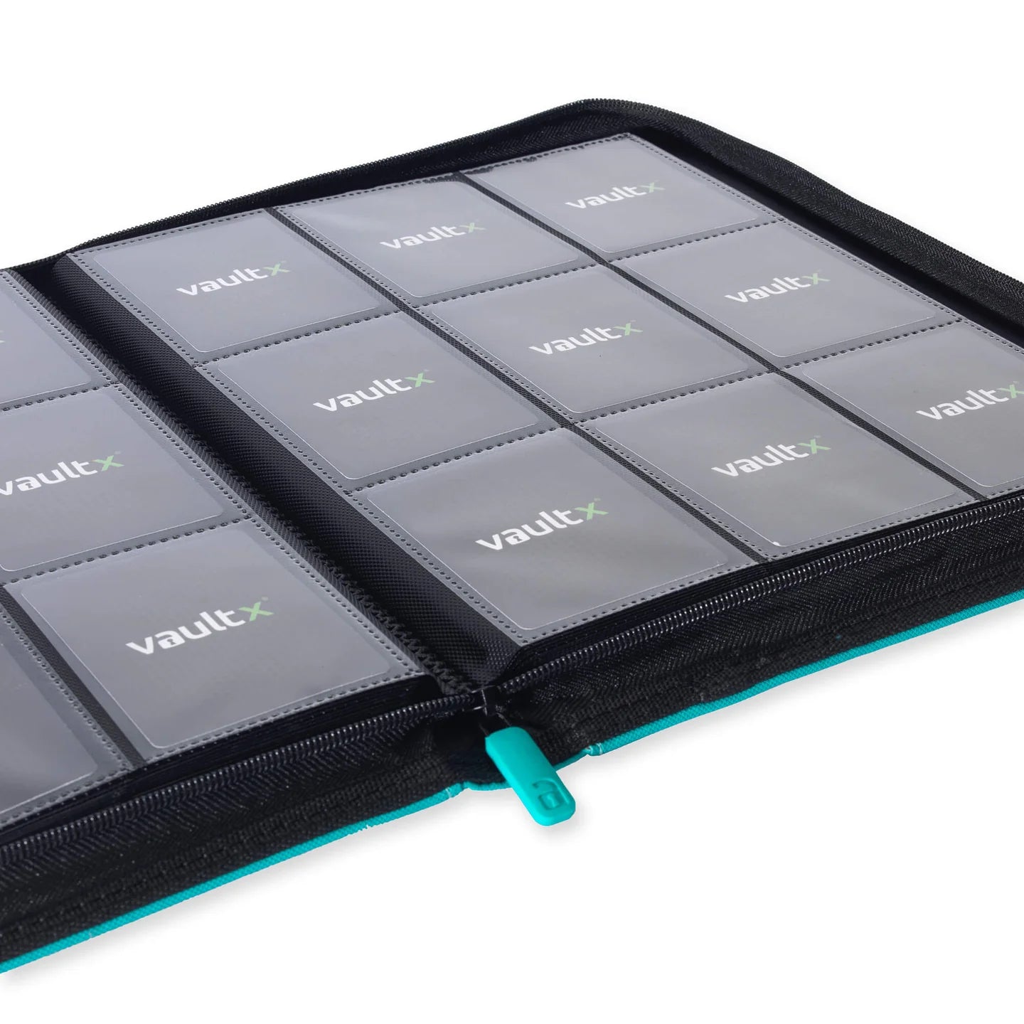 Custom Made Vault X 9 Pocket Ocean Blue Zip Binder / Folder for TCG collection – Silver Tempest Lugia Edition