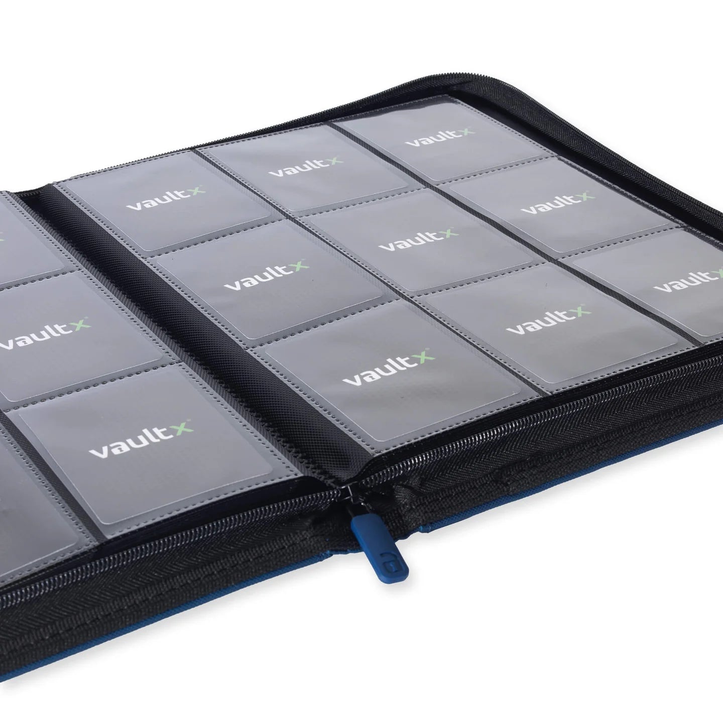 Custom Made Vault X 9 Pocket Blue Zip Binder / Folder for TCG collection – Journey Together N & Zoroark Edition