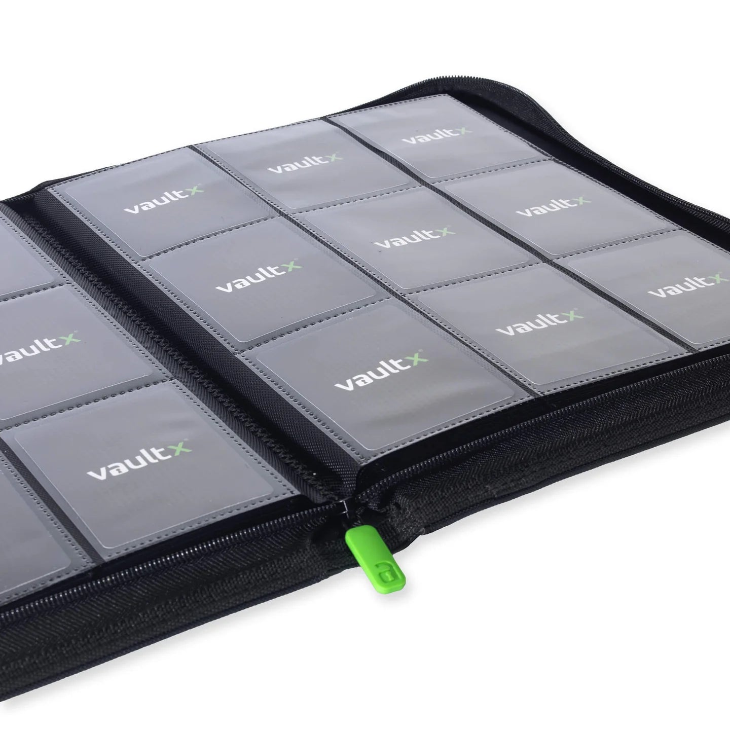 Custom Made Vault X 9 Pocket Black Zip Binder / Folder for TCG collection – Mega Evolution Base Gardevoir Edition