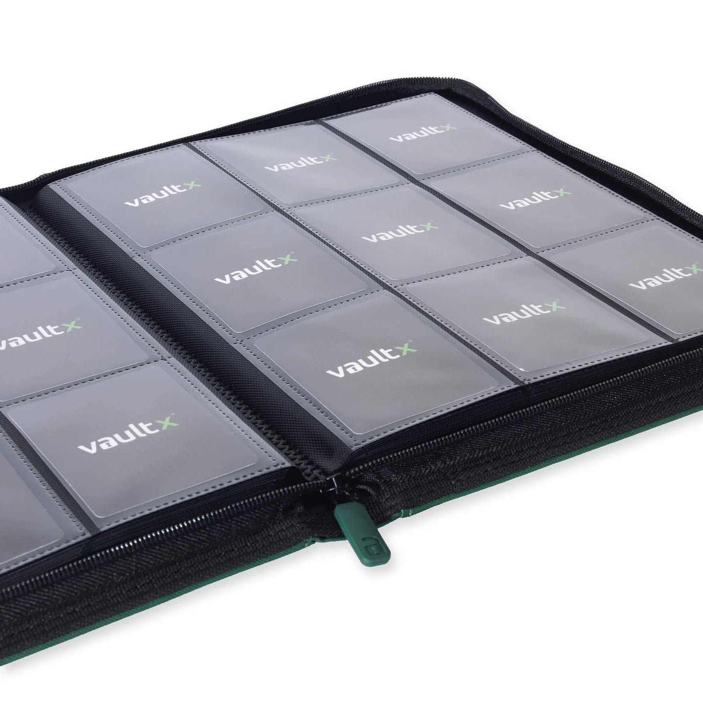 Custom Made Vault X 9 Pocket Green Zip Binder / Folder for TCG collection – 151 Bulbasaur Edition