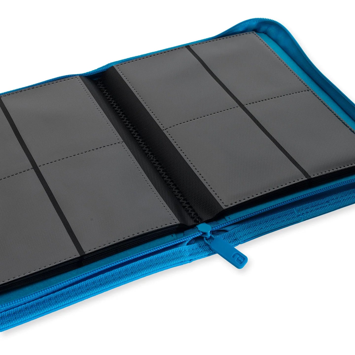 Custom Made Vault X 4 Pocket Neon Blue Zip Binder / Folder for TCG collection – Riolu