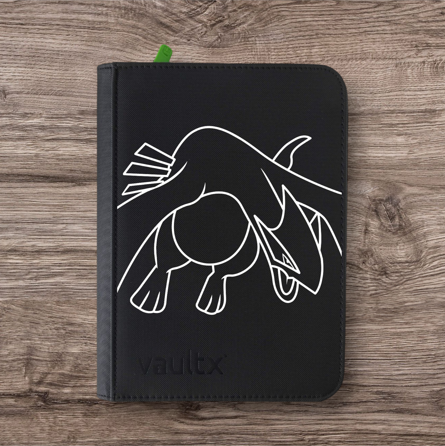 Custom Made Mintkeeper 9 Pocket Black Toploader Binder / Folder for TCG collection – Lugia