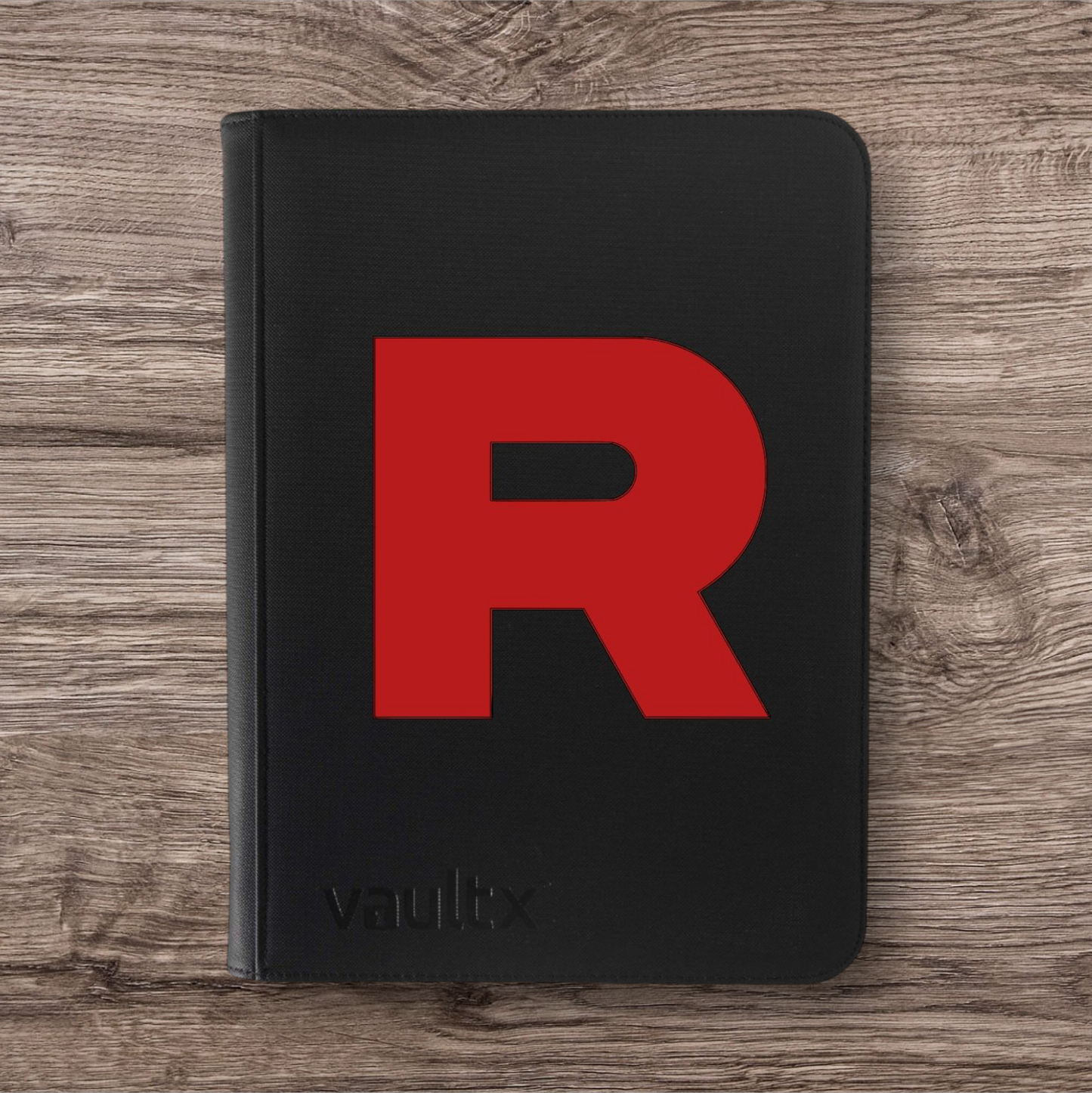 Custom Made Vault X 9 Pocket Black Binder / Folder for TCG collection – Team Rocket