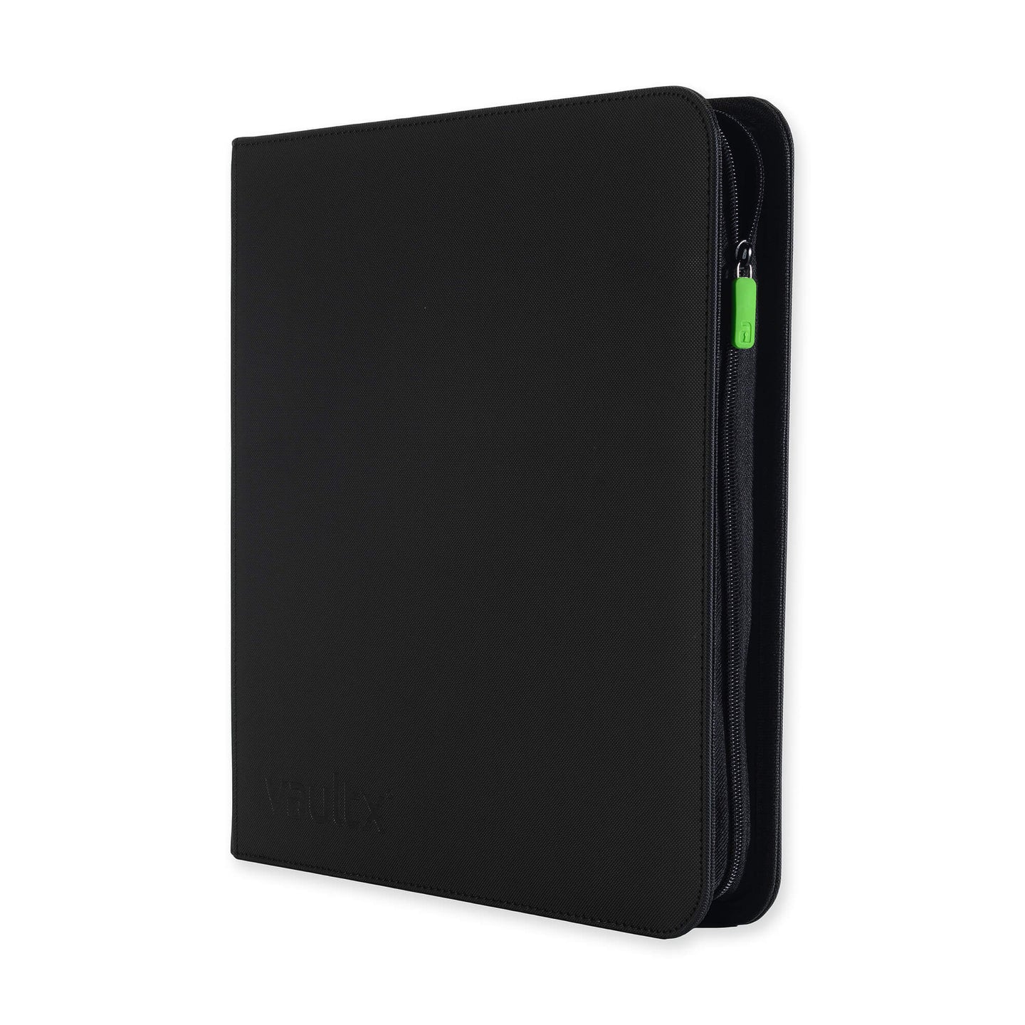 Custom Made Vault X 12 Pocket Black Zip Binder / Folder for TCG collection – Black Bolt Zekrom Edition
