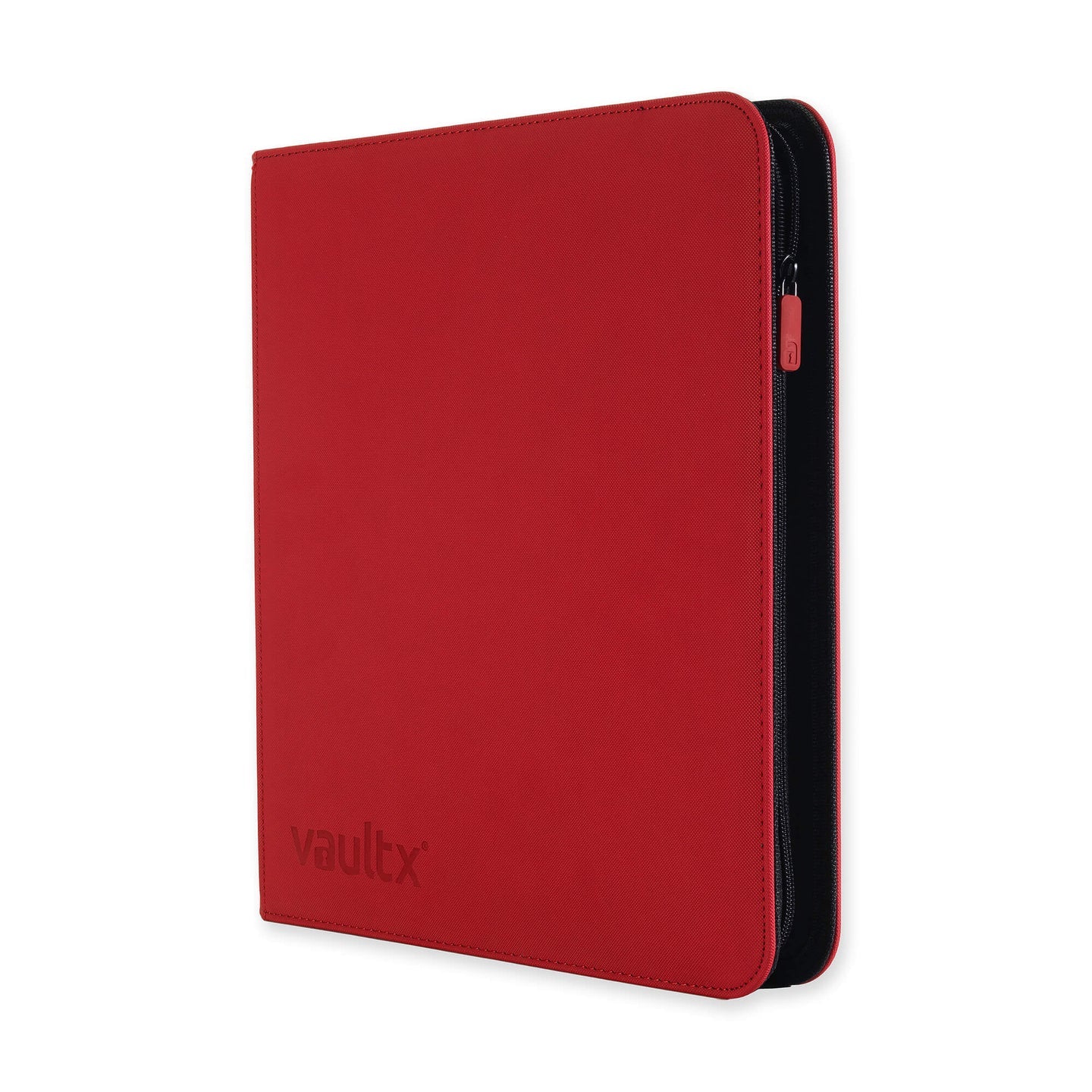 Custom Made Vault X 12 Pocket Red Zip Binder / Folder for TCG collection – Scarlet & Violet Base