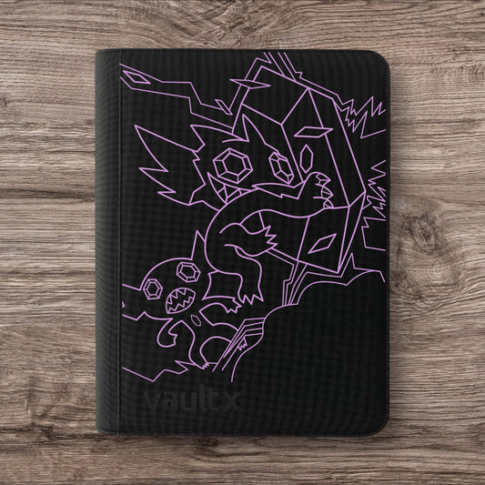 Custom Made Vault X 9 Pocket Black Zip Binder / Folder for TCG collection – Sableye