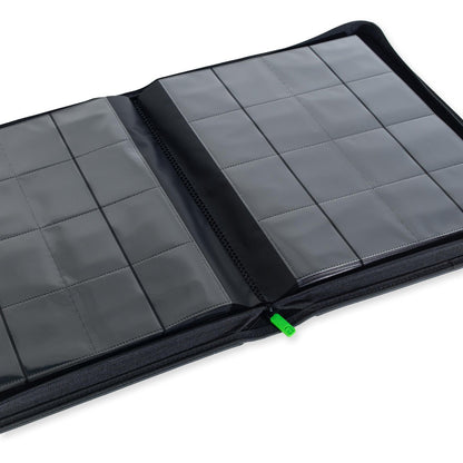 Custom Made Vault X 16 Pocket XXL Black Zip Binder / Folder for TCG collection – Pokedex