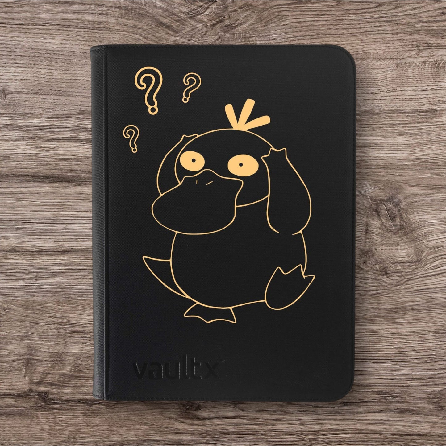 Custom Made Vault X 9 Pocket Black Zip Binder / Folder for TCG collection –  Psyduck & Jigglypuff