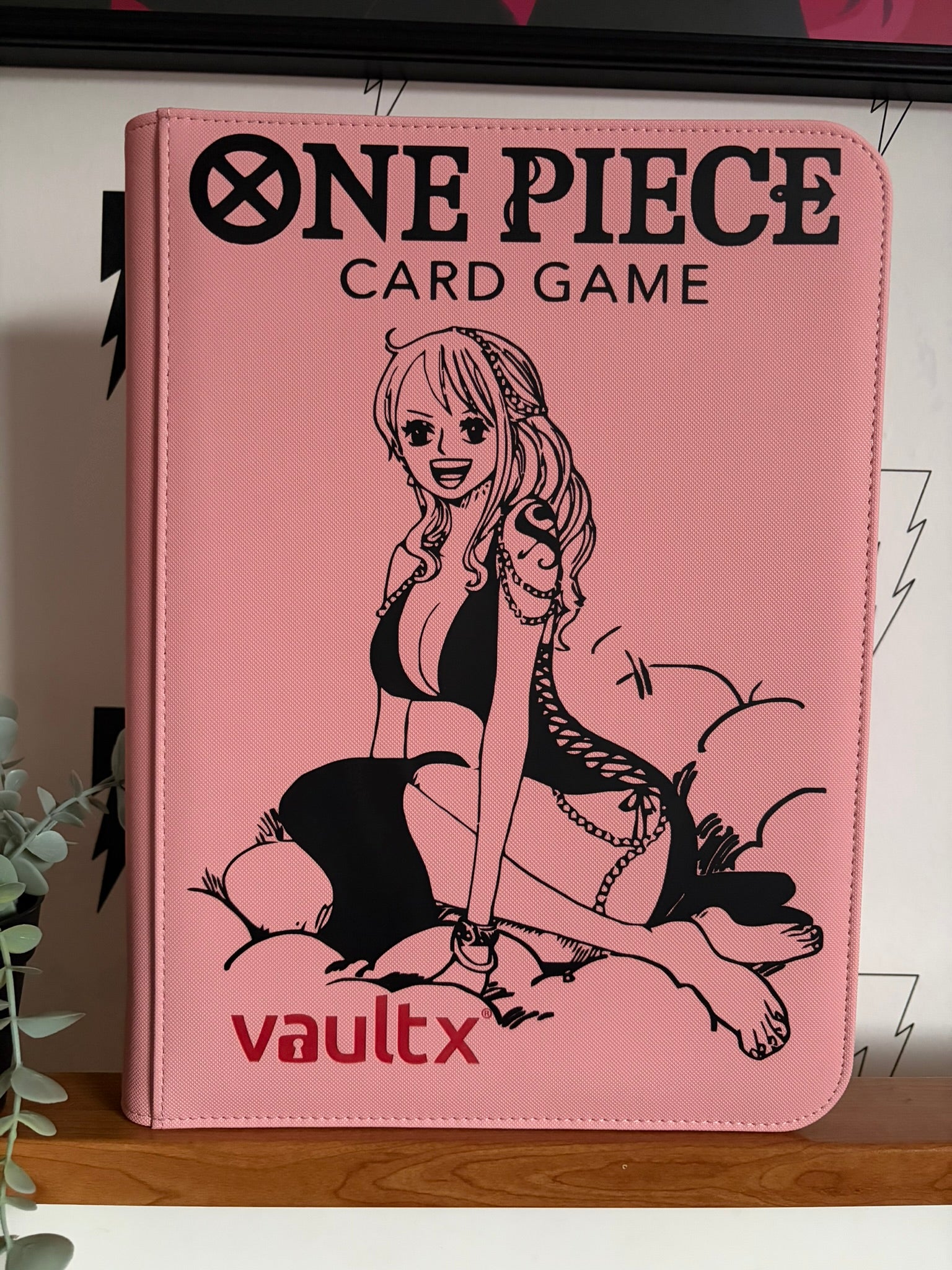 Custom Made Vault X 9 Pocket Pink Zip Binder / Folder for TCG collecti ...