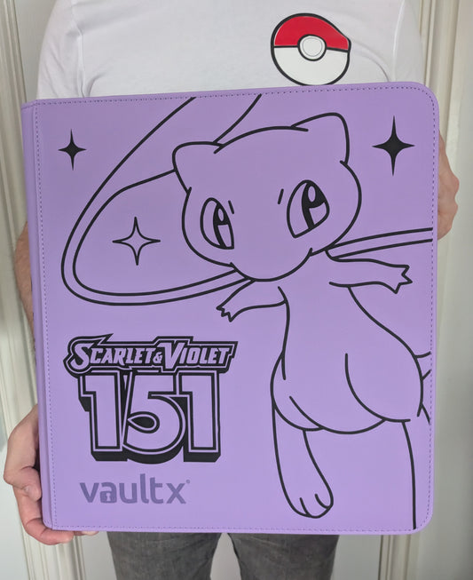 151 - Scarlet & Violet Pokemon TCG Vault X Binders Dropmixer Binders 151 - Scarlet & Violet Pokemon TCG Vault X Binders Dropmixer Binders