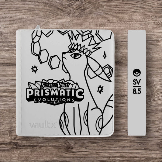 Prismatic Evolutions - Scarlet & Violet Pokemon TCG Vault X Binders Dropmixer Binders Prismatic Evolutions - Scarlet & Violet Pokemon TCG Vault X Binders Dropmixer Binders