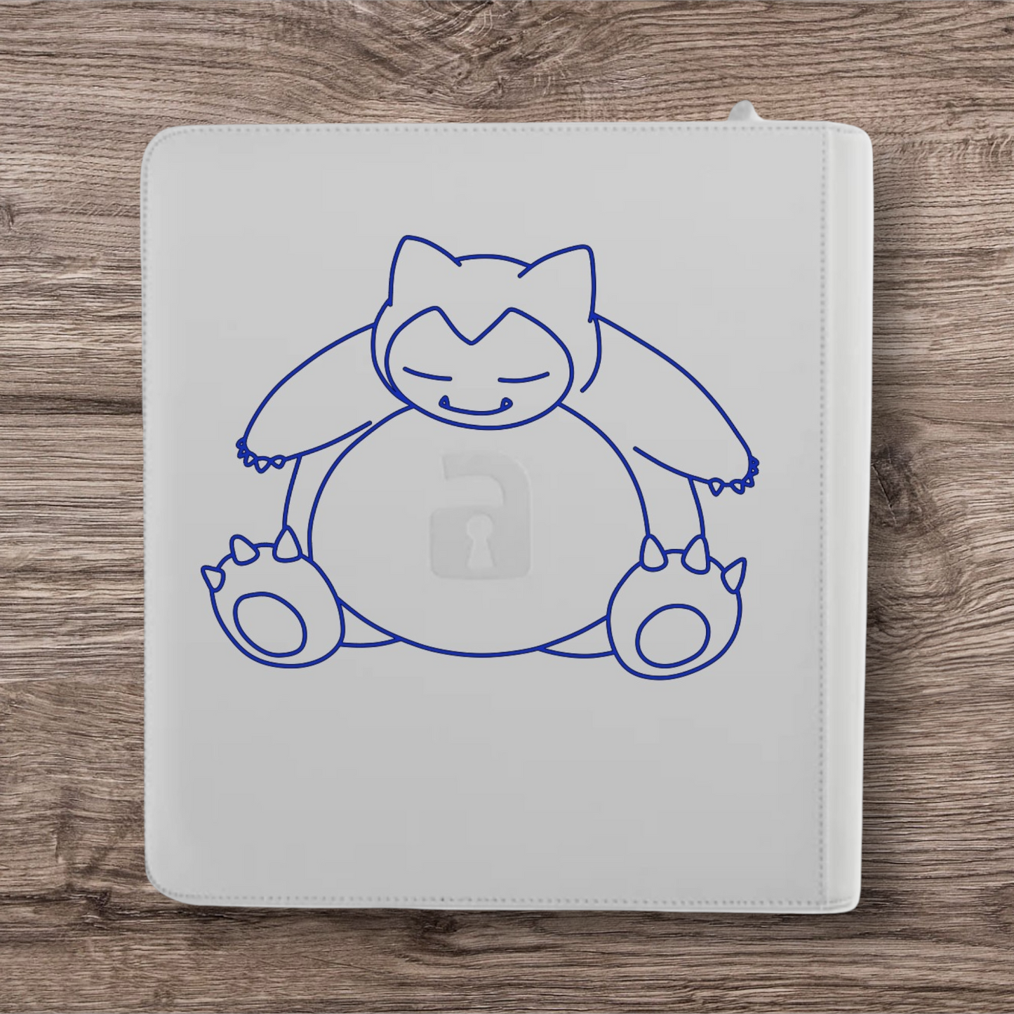 Custom Made Vault X 12 Pocket White Zip Binder / Folder for TCG collection – 151 Mew Edition
