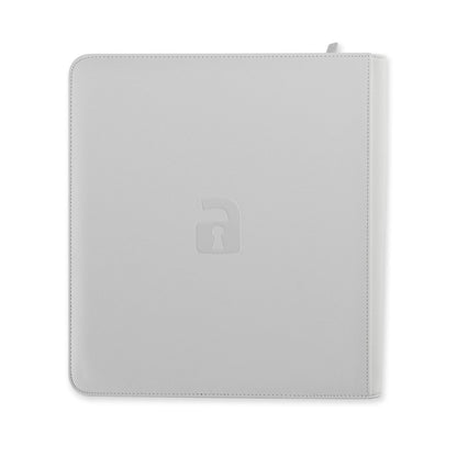 Custom Made Vault X 12 Pocket White Zip Binder / Folder for TCG collection – White Flare Reshiram Limited Edition