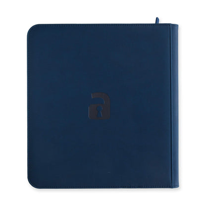Custom Made Vault X 12 Pocket Blue Zip Binder / Folder for TCG collection – 151 Gold Edition