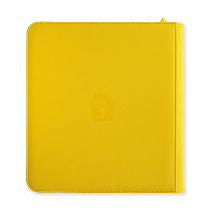 Custom Made Vault X 12 Pocket Yellow Zip Binder / Folder for TCG collection – Surging Sparks Pikachu Edition