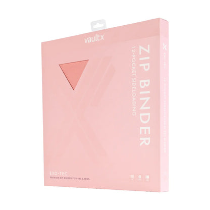Custom Made Vault X 12 Pocket Pink Zip Binder / Folder for TCG collection – Journey Together Iono and Bellibolt Edition