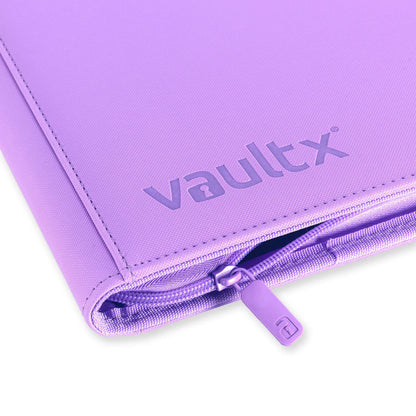 Custom Made Vault X 12 Pocket Purple Zip Binder / Folder for TCG collection – Terastal Festival Eevee Edition