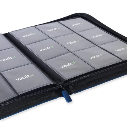 Custom Made Vault X 9 Pocket Blue Zip Binder / Folder for TCG collection – Journey Together N & Zoroark Edition