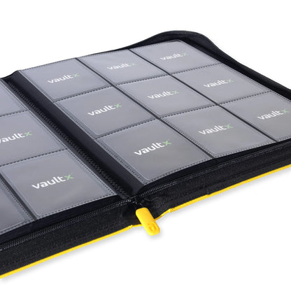 Custom Made Vault X 9 Pocket Yellow Binder / Folder for TCG collection – Pikachu