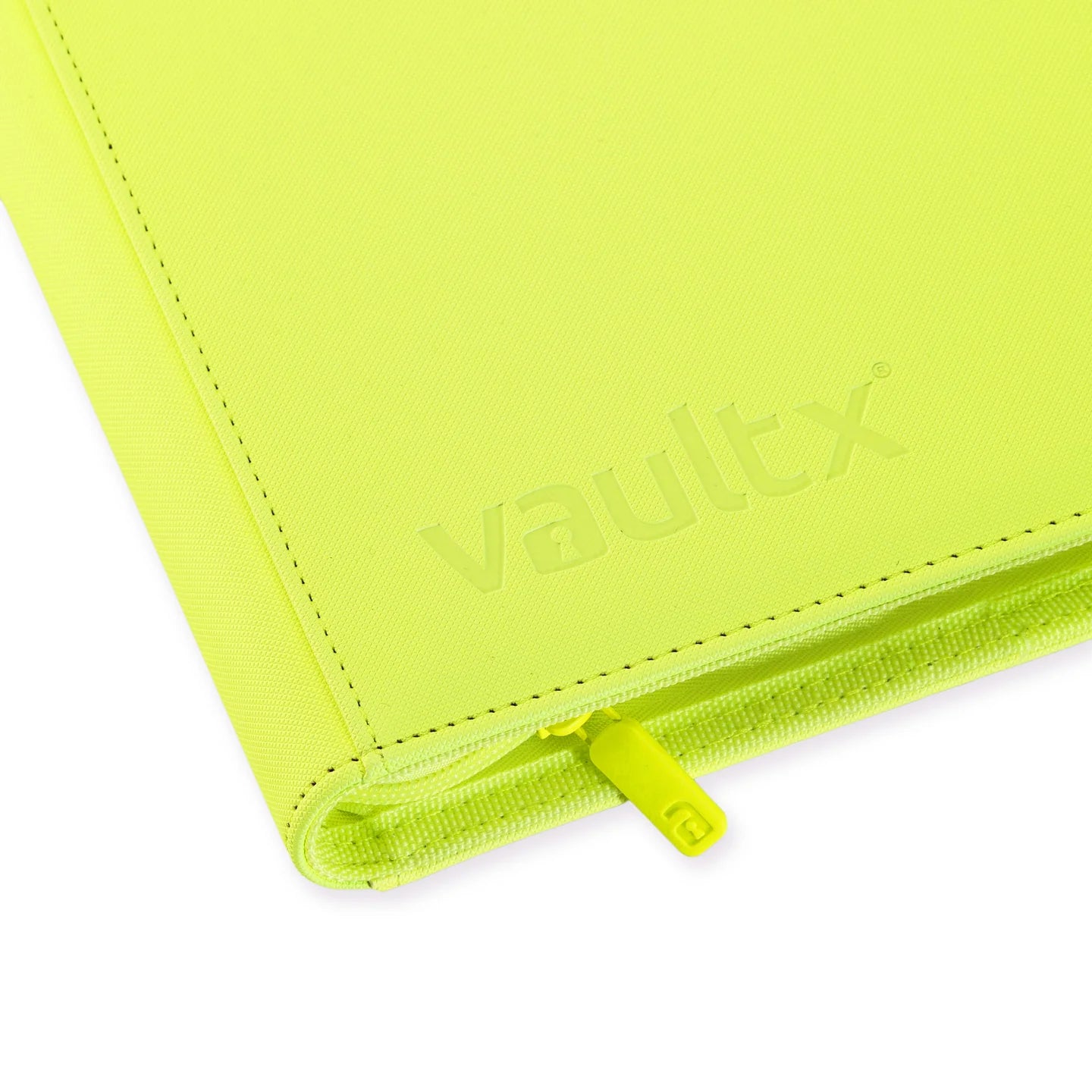 Custom Made Vault X 12 Pocket Neon Yellow Zip Binder / Folder for TCG collection – Ascended Heroes Pikachu Edition