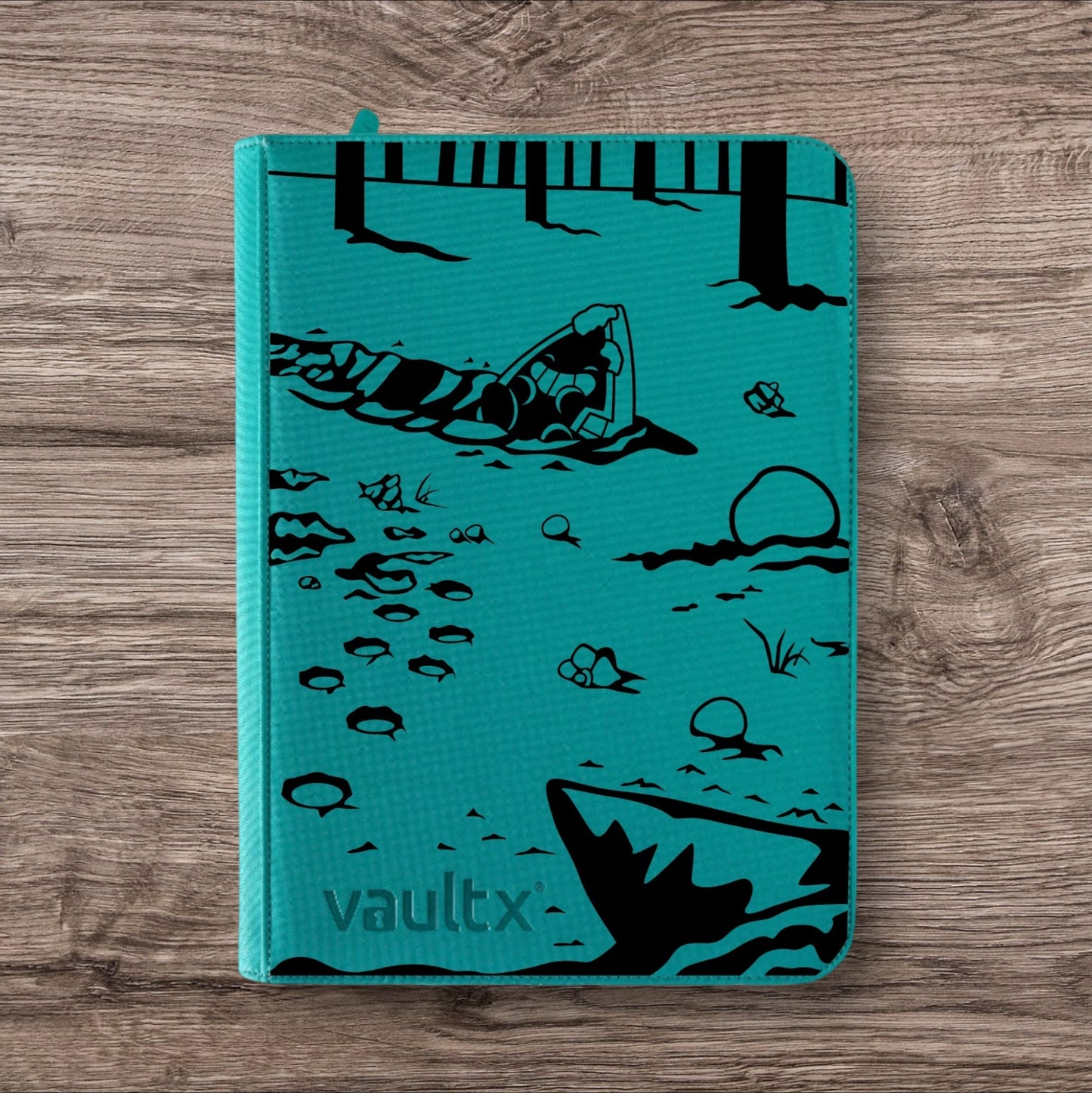 Custom Made Vault X  4 Pocket Teal Zip Binder / Folder for TCG collection – Snorunt
