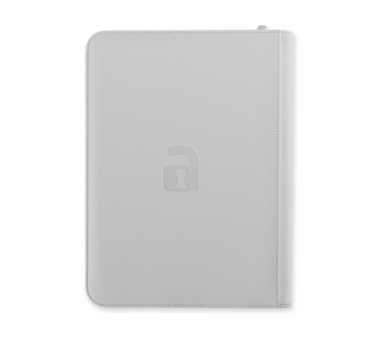 Custom Made Vault X 9 Pocket White Edition Zip Binder / Folder for TCG collection – Maushold