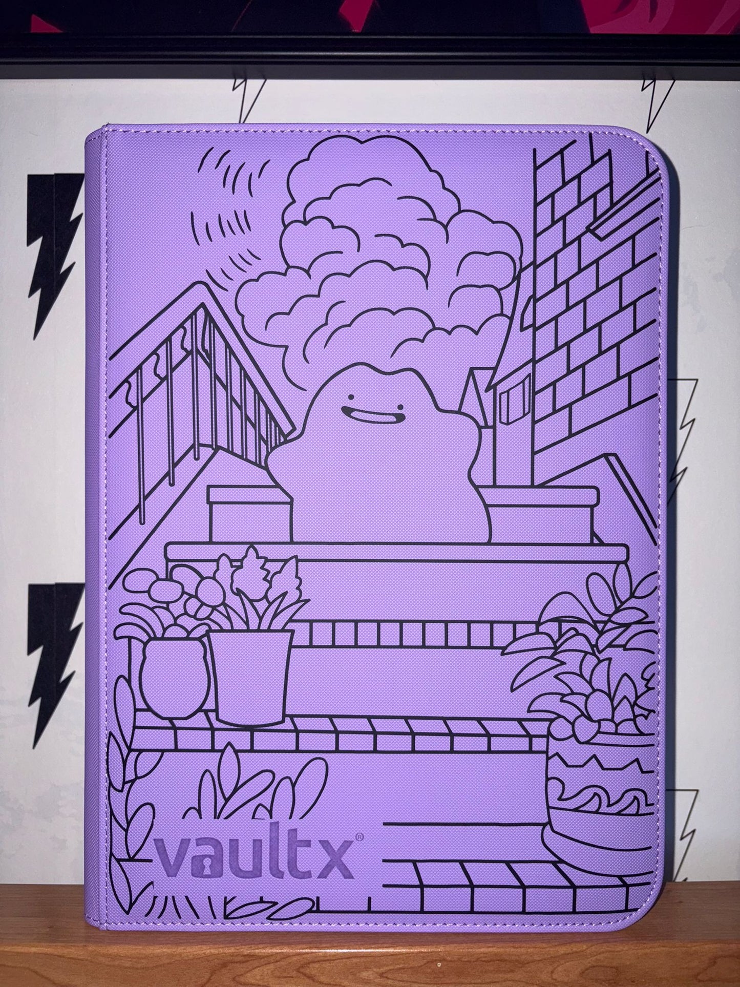 Custom Made Vault X 9 Pocket Purple Zip Binder / Folder for TCG collection – Ditto