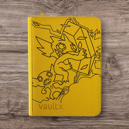 Custom Made Vault X 9 Pocket Yellow Zip Binder / Folder for TCG collection – Sableye