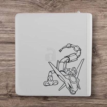 Custom Made Vault X 12 Pocket White Edition Zip Binder / Folder for TCG collection – Evolving Skies