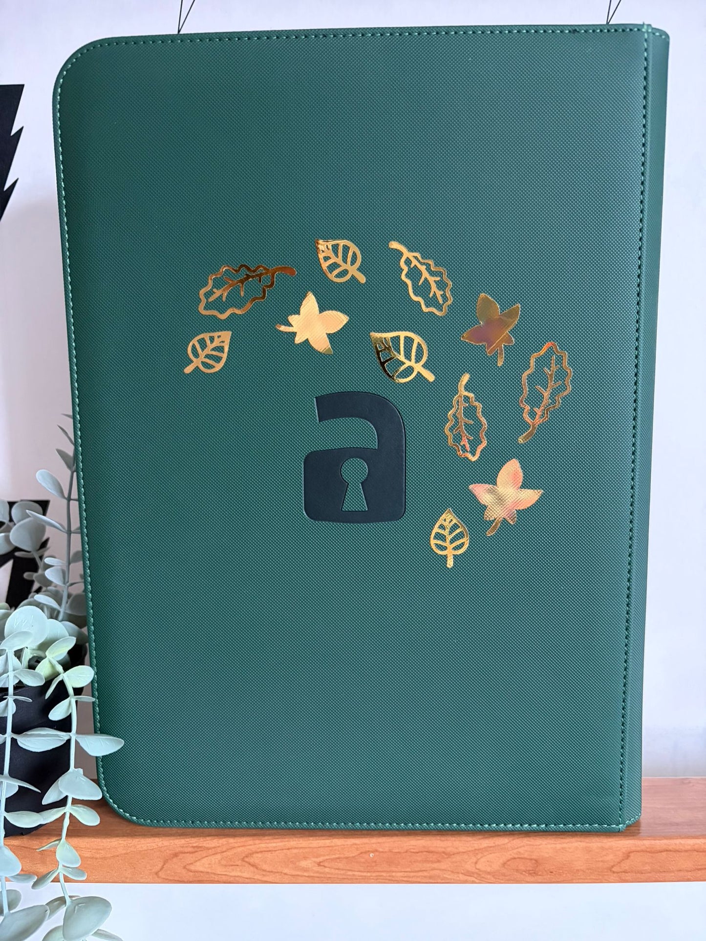 Custom Made Vault X 9 Pocket Green Zip Binder / Folder for TCG collection – Leafeon