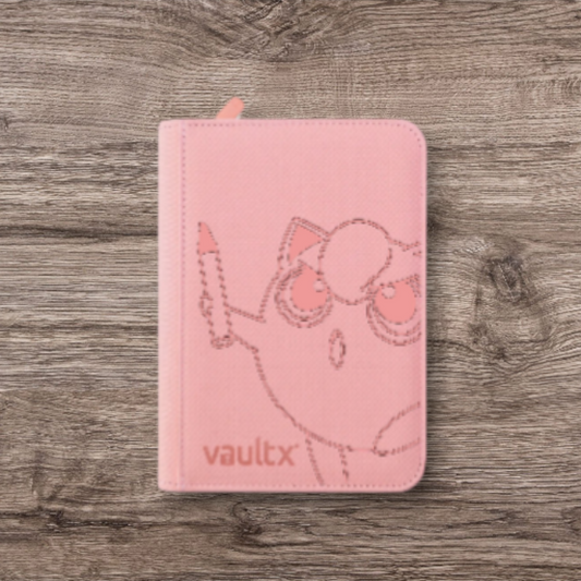 Custom Made Vault X 4 Pocket Pink Zip Binder / Folder for TCG collection – Jigglypuff