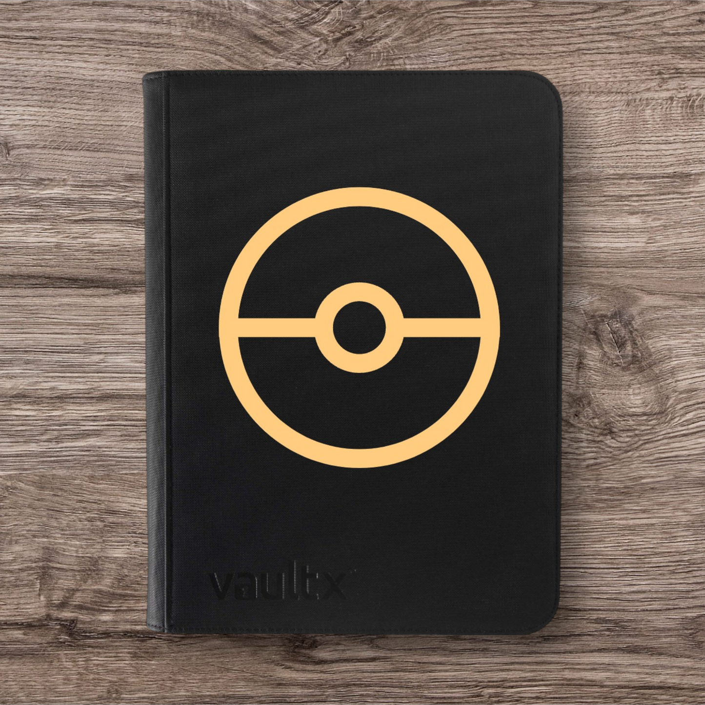 Custom Made Vault X 9 Pocket Black and Gold Edition Binder / Folder for TCG collection – Pokeball