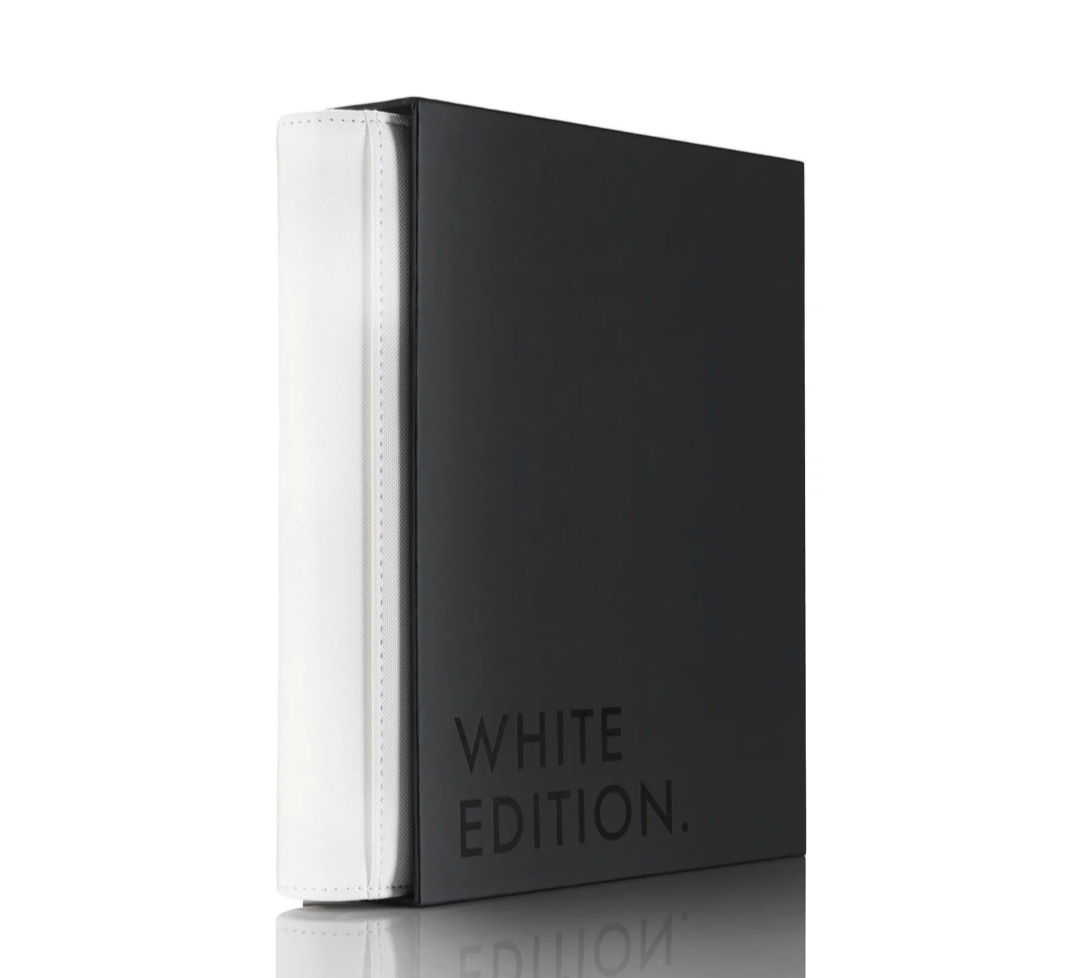 Custom Made Vault X 9 Pocket White Edition Zip Binder / Folder for TCG collection – Maushold