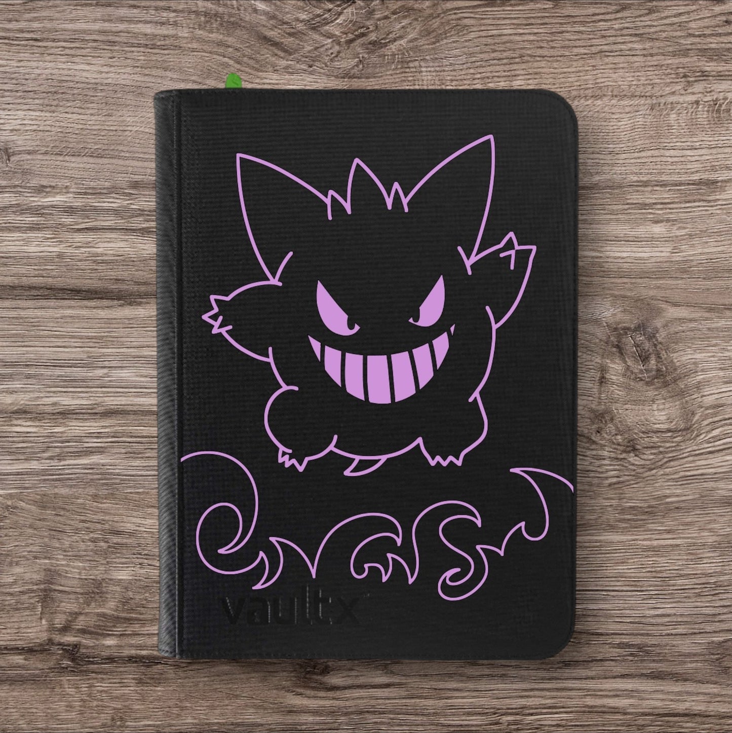 Custom Made Vault X 9 Pocket Black Binder / Folder for TCG collection – Gengar
