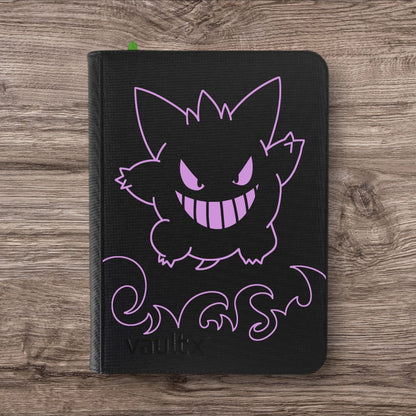 Custom Made Vault X 9 Pocket Black Binder / Folder for TCG collection – Gengar
