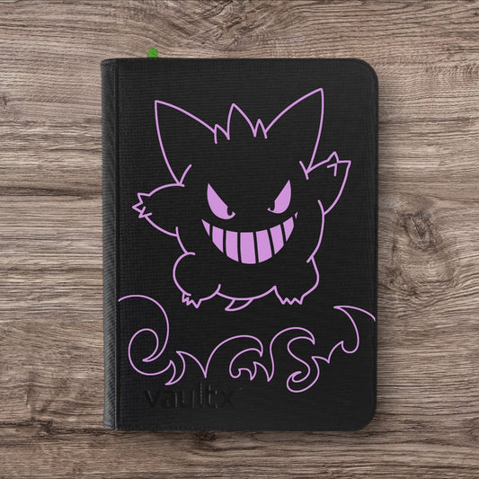 Custom Made Vault X 9 Pocket Black Binder / Folder for TCG collection – Gengar