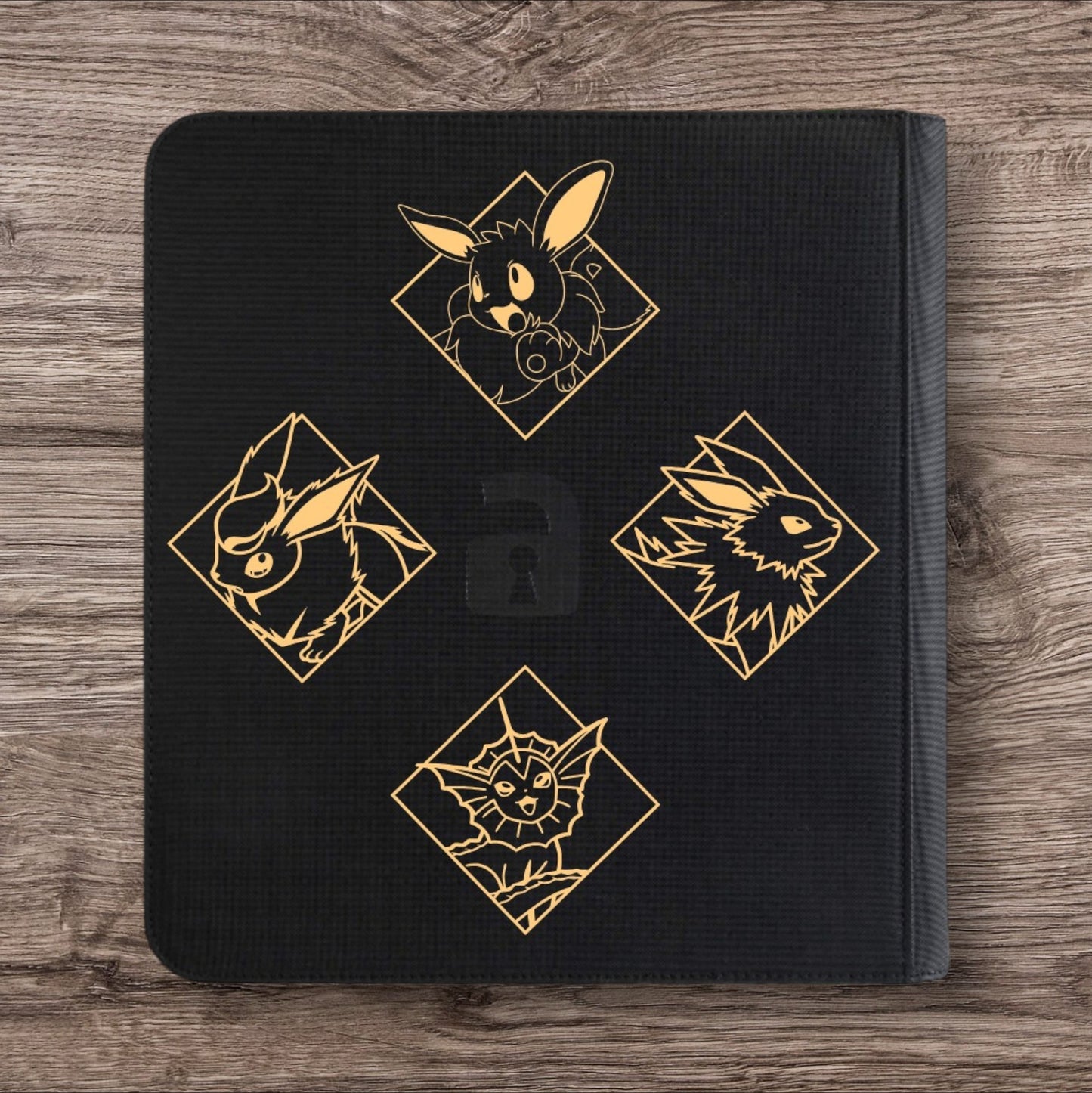 Custom Made Vault X 12 Pocket XL Black Zip Binder / Folder for TCG collection – Terastal Grand Gathering