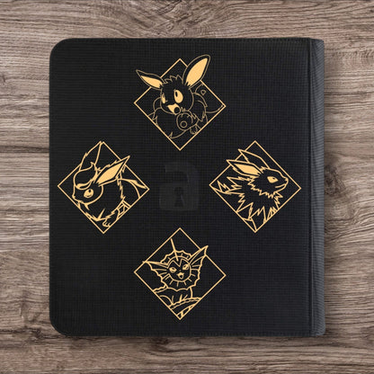 Custom Made Vault X 12 Pocket XL Black Zip Binder / Folder for TCG collection – Terastal Grand Gathering