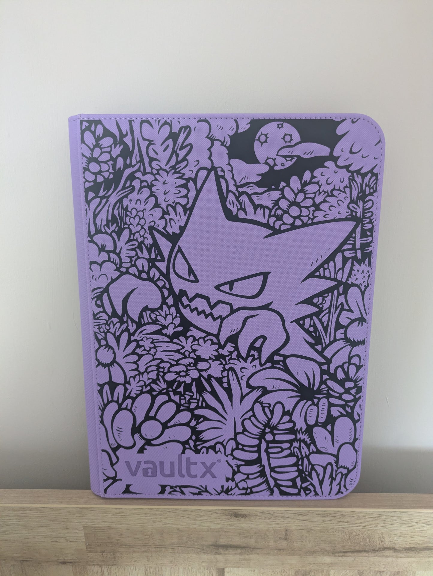 Custom Made Vault X 9 Pocket Purple Zip Binder / Folder for TCG collection – Haunter