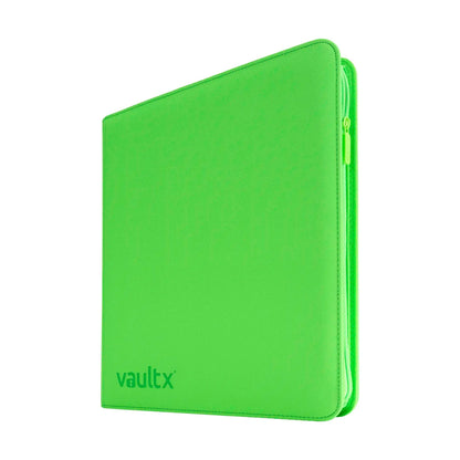 Custom Made Vault X 12 Pocket Neon Green Zip Binder / Folder for TCG collection – Twilight Masqurade Greninja Edition