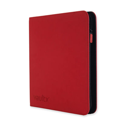 Custom Made Vault X 12 Pocket Red Zip Binder / Folder for TCG collection – Destined Rivals Nidoking & Giovanni Edition