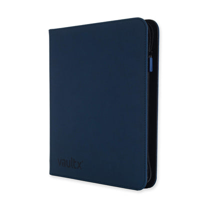 Custom Made Vault X 12 Pocket Blue Zip Binder / Folder for TCG collection – 151 Gold Edition