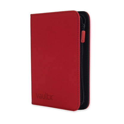 Custom Made Vault X 4 Pocket Red Zip Binder / Folder for TCG collection – Holiday Calendar Pikachu Edition